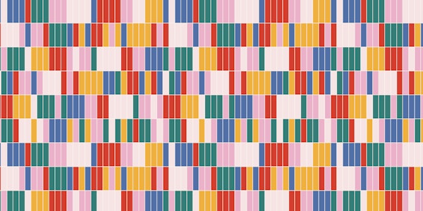 Narrow Tiles Grid - Bold Colours