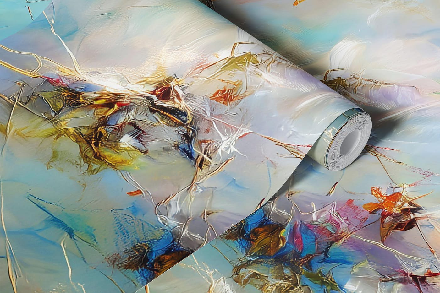 Abstract Cloud Symphony wallpaper roll