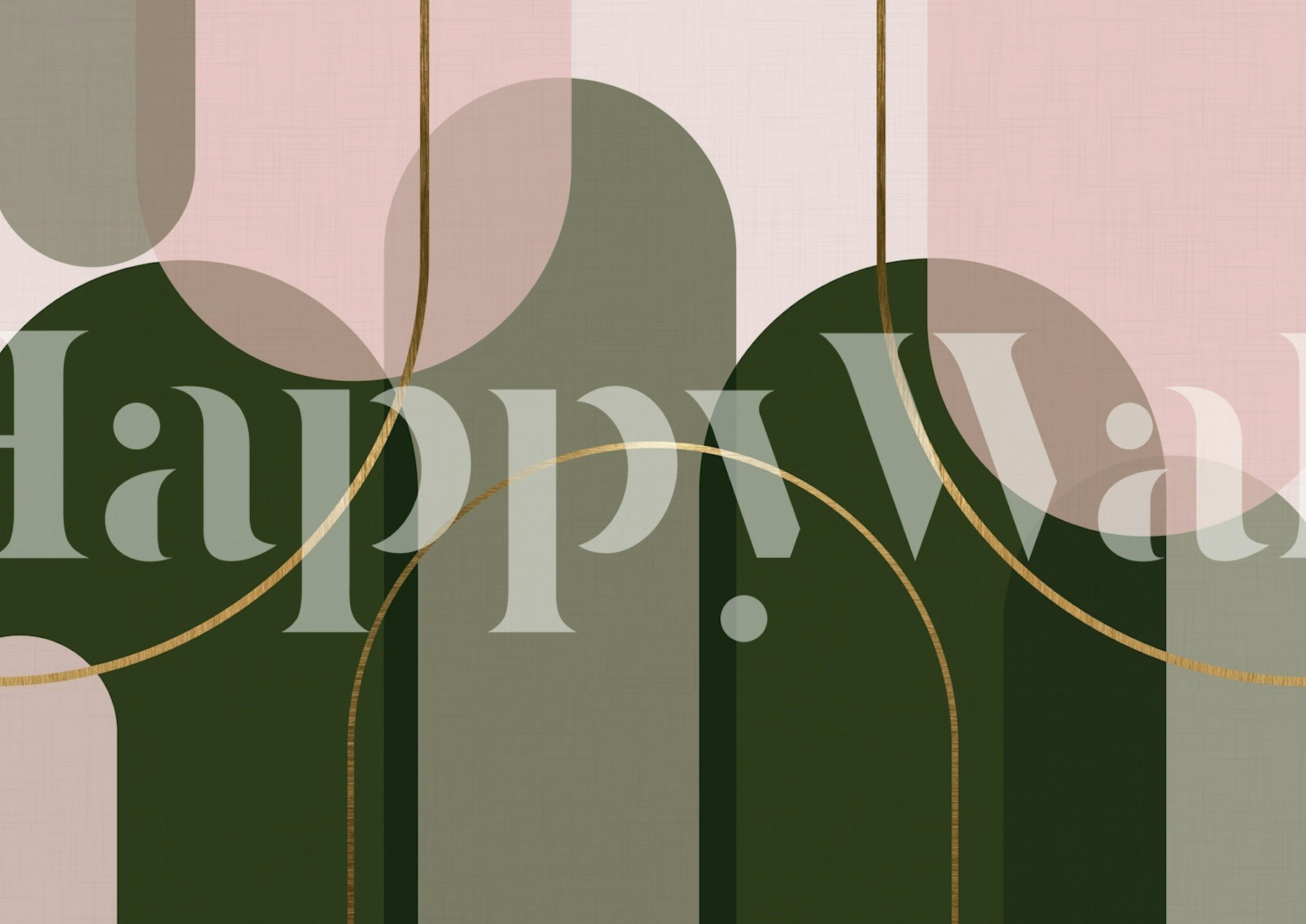 Art Deco Serenity tapeta v pokoji