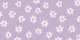 Large Floral Blossoms - Lilac Lavender