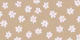 Large Floral Blossoms - Beige and Pink