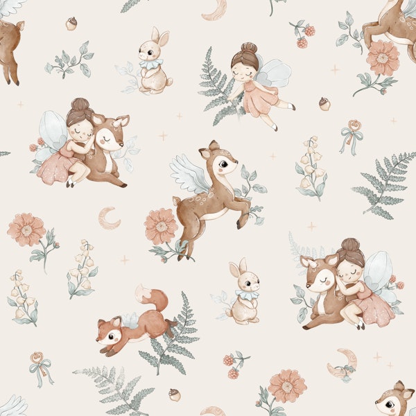 Enchanted Forest - beige