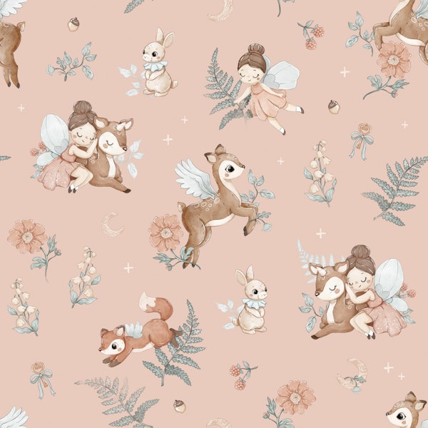 Enchanted Forest - peach