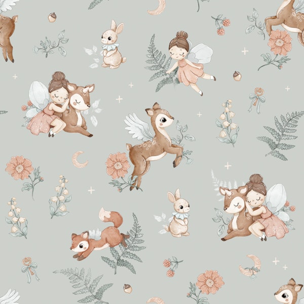 Enchanted Forest - Sage Green