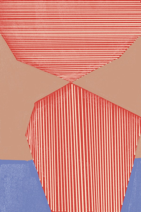 Bold Geometric Stripes