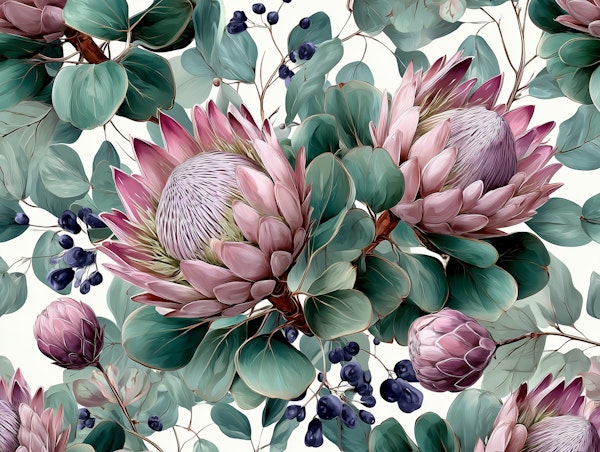Elegant Protea Blossoms
