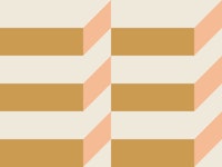 Palm Springs Colourblock Desert Glow tapetit