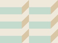 Palm Springs Colourblock Blue Mirage tapetit