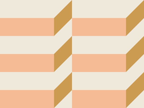 Palm Springs Colourblock Amber Glow