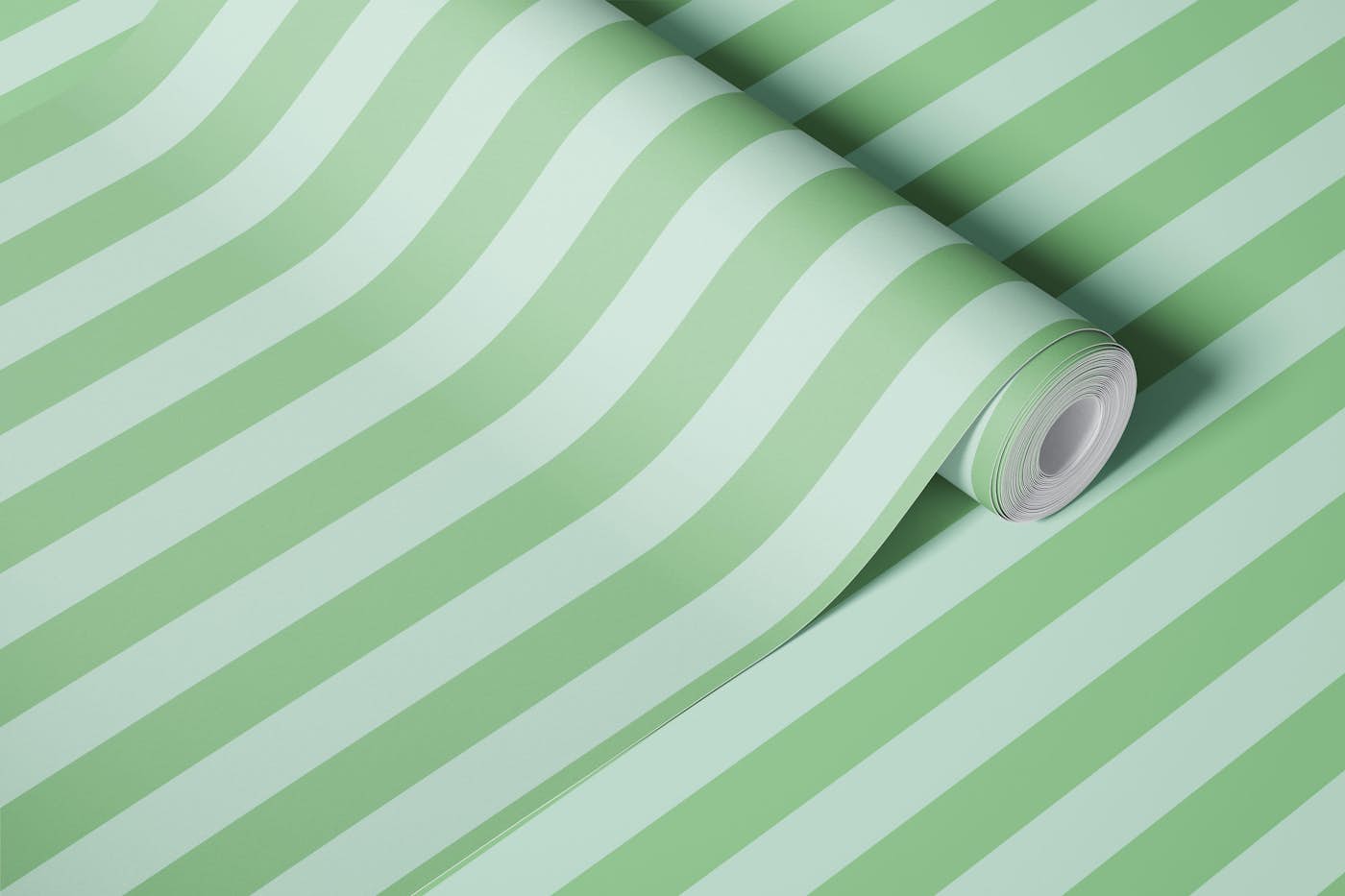 Vertical Stripes Agave Bloom wallpaper roll