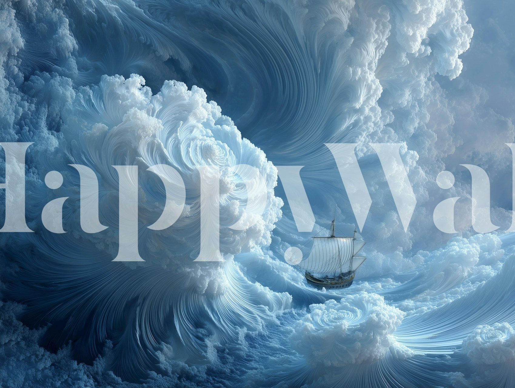 Tapeta Celestial Voyage v nastavení pokoje