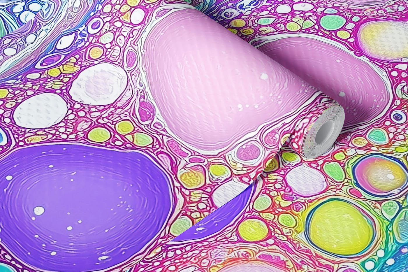 Pastel Bubble Fantasy wallpaper roll