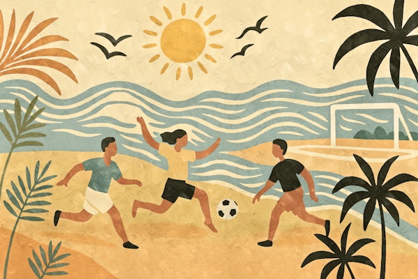 Tropical Soccer Sun
