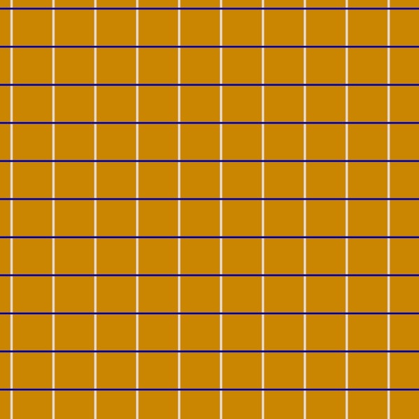 Mustard and Navy Retro Grid Pattern