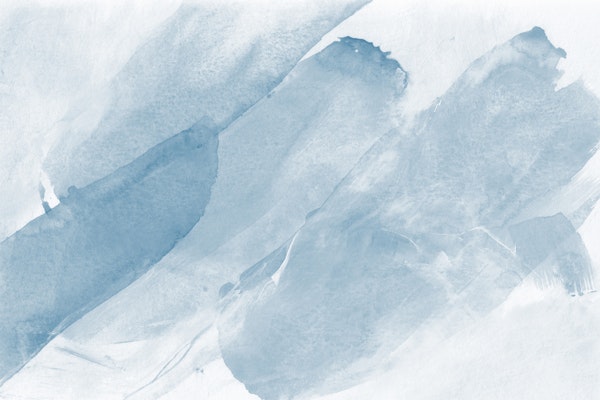 Serene Blue Brushstrokes