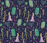 Magick Woodland - Large Scale tapete