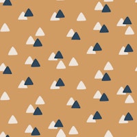 Woodland wanderers mountains pale gold tapete