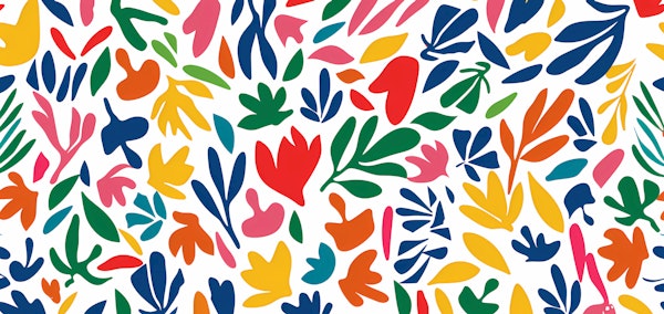 Vibrant Botanical Burst