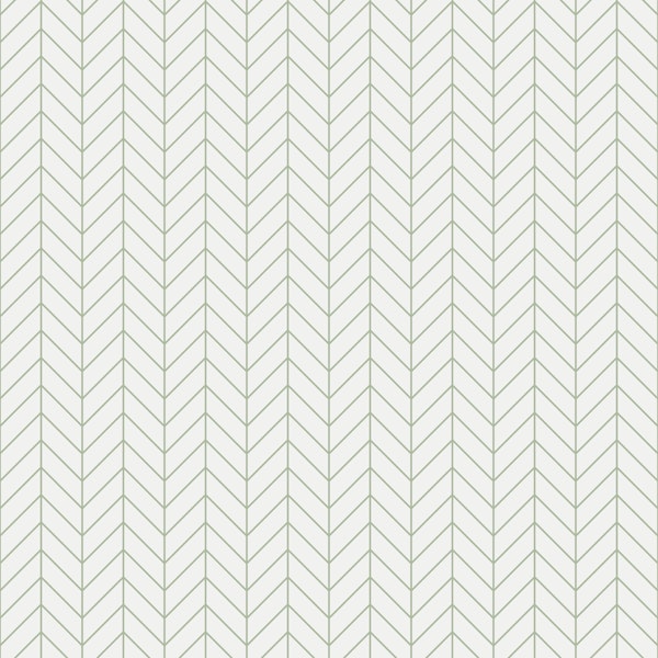 Chevron Pattern - Sage Green 1 - Small