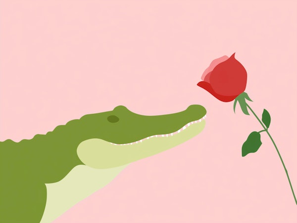Crocodile Romance with Rose
