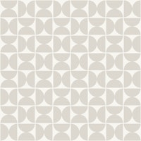 Semicircles - Warm Minimalist - Small behang