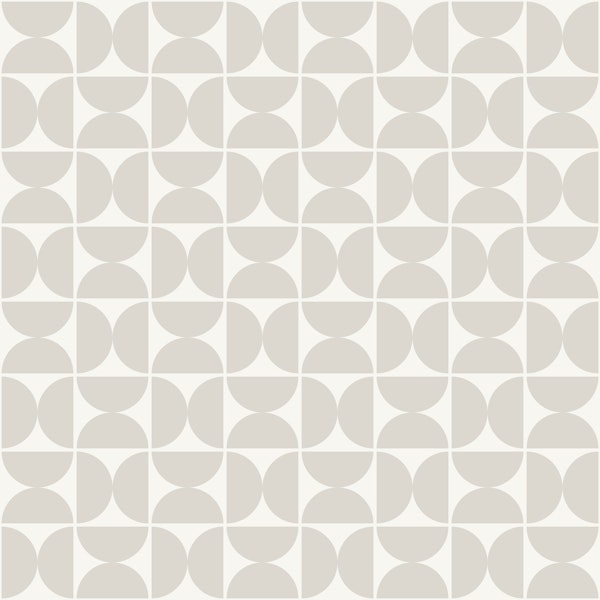 Semicircles - Warm Minimalist - Small