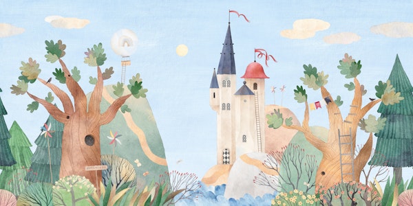 Fantasy Forest with Castle