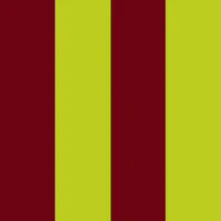 Bold vertical stripes chartreuse burgundy tapetit