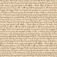 Cat decree hand lettering M – yellow & brown carta da parati