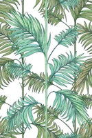 palm Springs Flora white papiers peint