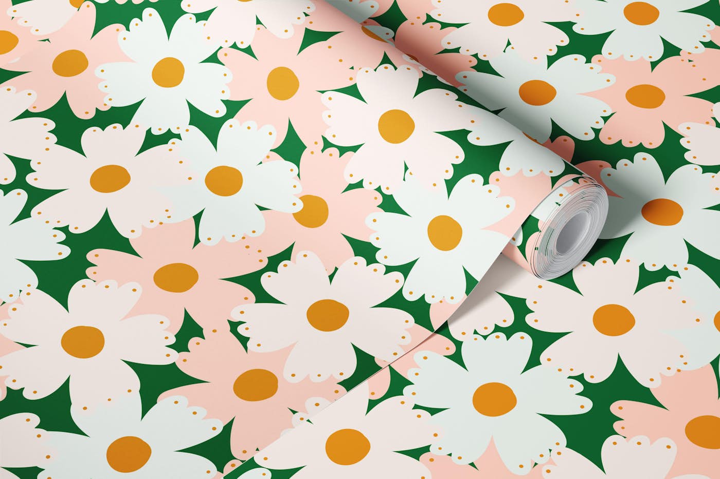Daisy Dreamscape wallpaper roll