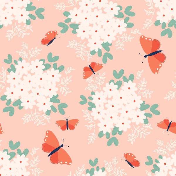 Blossoms and Butterflies Bliss