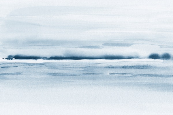 Calm ocean landscape