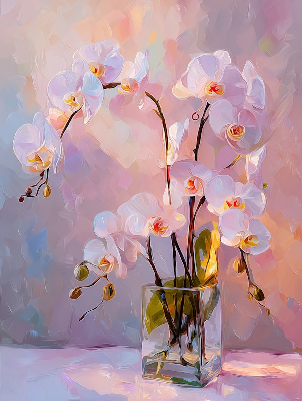 Serene Orchid Composition