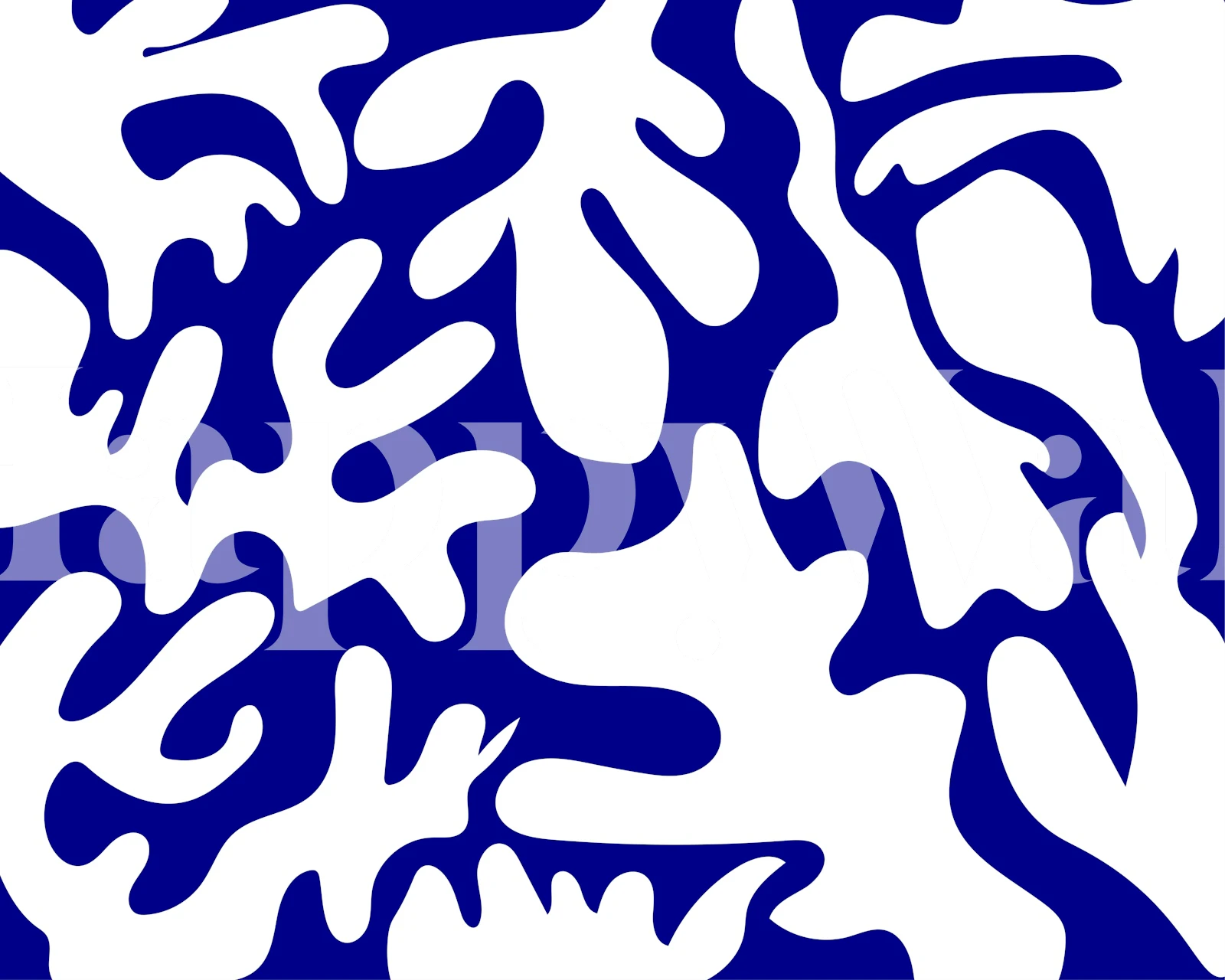 Carta da parati Matisse's Garden in una stanza