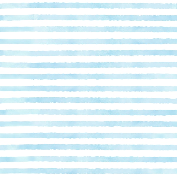 Soft Blue Striped Dream