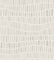 wavy mosaic - monochrome sand beige papiers peint