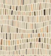 wavy mosaic - earth tones