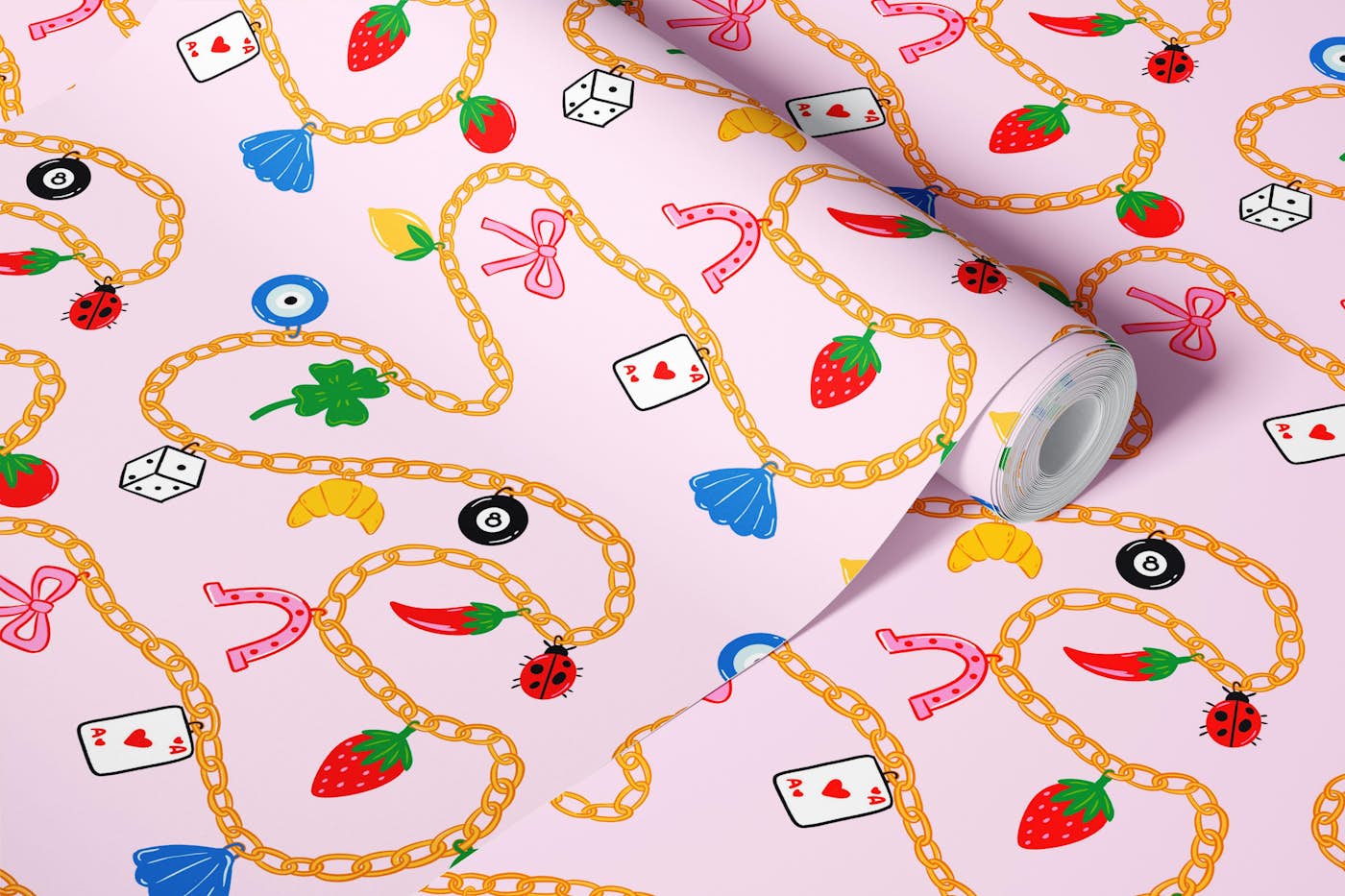 Lucky Charms wallpaper roll
