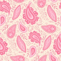 Pink Paisley tapete