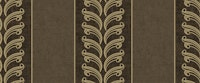 Stripes classic ornaments L – brown & beige papel pintado