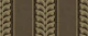 Stripes classic ornaments L – brown & beige