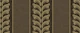 Stripes classic ornaments M – brown & beige
