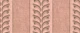Stripes classic ornaments L – pink & brown