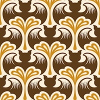 Retro Halloween Bats Silhouettes wallpaper