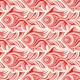 Floating Fish - Red and Pink