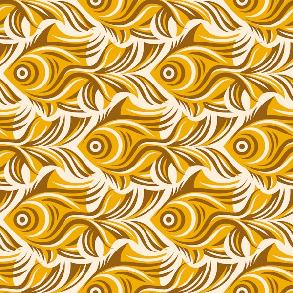 Floating Fish - Yellow