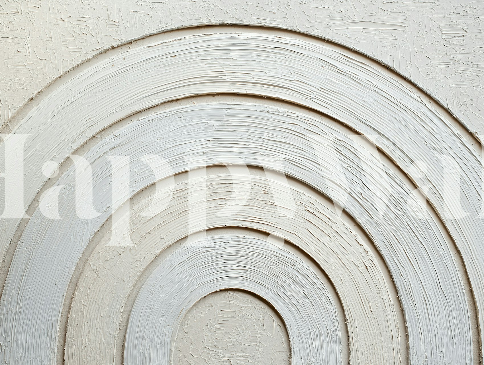 Textured Creamy Arches tapetti huoneessa