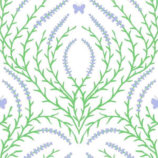 Lavender and butterflies 2