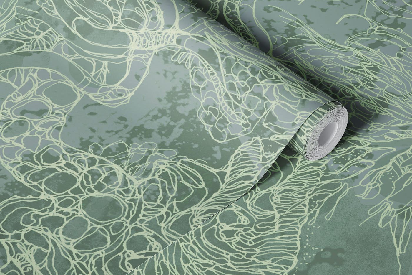 Oceanic Flora Fantasy wallpaper roll